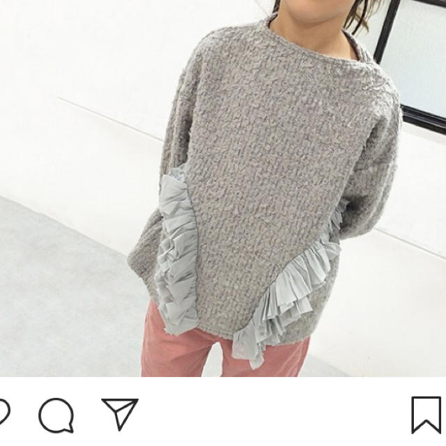 BEARDSLEY(ビアズリー)のビアズリー  モコモコニット（キッズ） キッズ/ベビー/マタニティのキッズ服女の子用(90cm~)(ニット)の商品写真