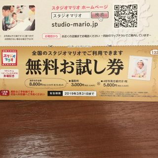 スタジオマリオ 無料お試し券(アルバム)