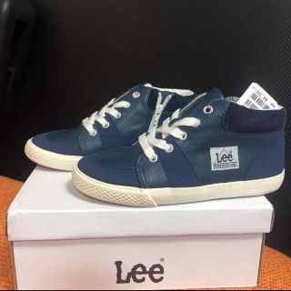 リー(Lee)のスニーカー 17.0㎝ NAVY‼残り2足‼️半額‼️(スニーカー)