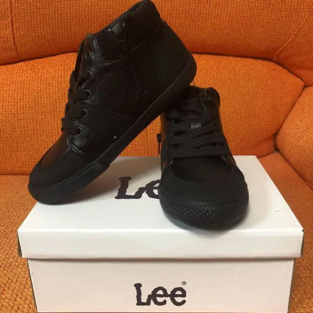 Lee(リー)のスニーカー19.0㎝ BLK‼️ラスト1足‼️半額‼️ キッズ/ベビー/マタニティのキッズ靴/シューズ(15cm~)(スニーカー)の商品写真