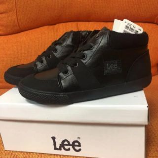 リー(Lee)のスニーカー19.0㎝ BLK‼️ラスト1足‼️半額‼️(スニーカー)