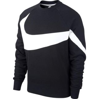 ナイキ(NIKE)のナイキ アノラック ビッグスウッシュ クルーネック スウェット 2XL(スウェット)