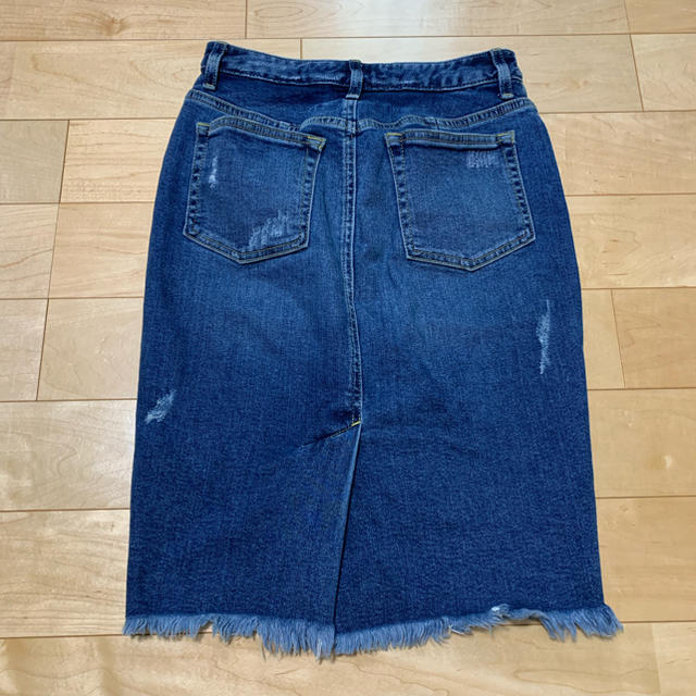 moussy(マウジー)のマウジー デニムスカート size 1  V15 レディースのスカート(ひざ丈スカート)の商品写真