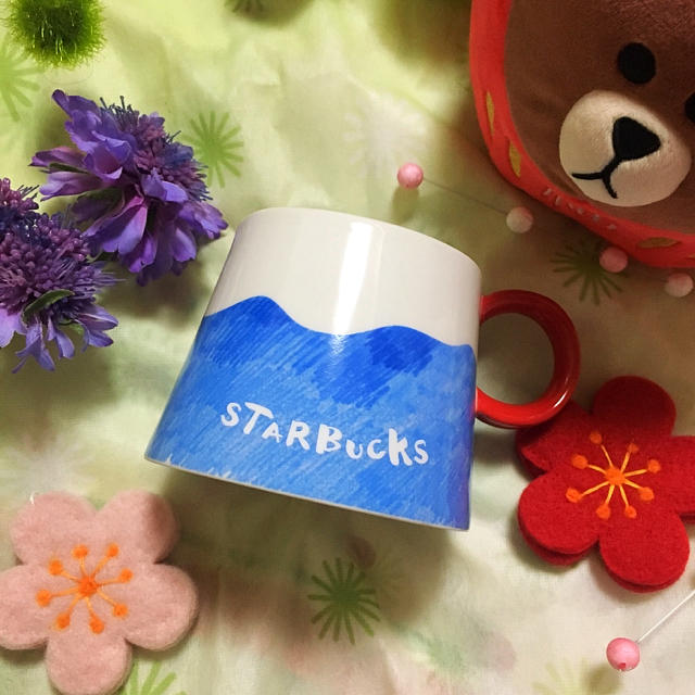 スタバ 2019 ニューイヤー★ マグ富士山 355ml