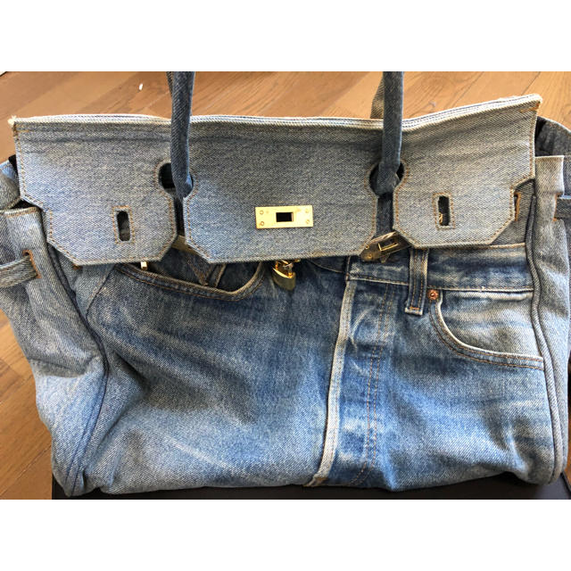 Levi's - LOVE  デニム バーキン型バック トートバック リーバイス501
