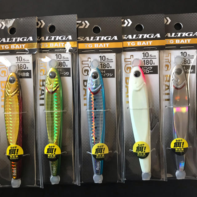 日本オンラインショップ Daiwa SALTIGA TG BAIT 180g 5本セット A