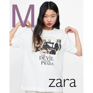 ザラ(ZARA)の新品 ♡ ZARA プラダを着た悪魔 tシャツ トップス(Tシャツ(半袖/袖なし))