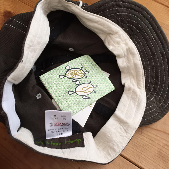 GO HEMP(ゴーヘンプ)の A HOPE HEMP  CAP メンズの帽子(その他)の商品写真
