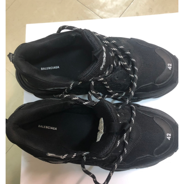 Balenciaga(バレンシアガ)のBALENCIAGA tripleS BLACK メンズの靴/シューズ(スニーカー)の商品写真