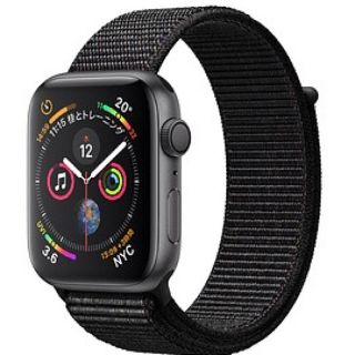 アップルウォッチ(Apple Watch)のApple Watch4 40mm  GPS(腕時計(デジタル))