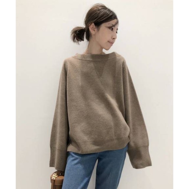 今季新作 アパルトモン ボートネック Wide Knit