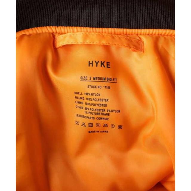 HYKE(ハイク)のHYKE MA-1 レディースのジャケット/アウター(ブルゾン)の商品写真