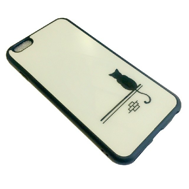 防水 iphone8plus カバー 安い | かわいい　 黒猫柄iphoneケース　選べる３種類の通販 by すなふきん's shop｜ラクマ