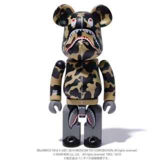 アベイシングエイプ(A BATHING APE)のエイプ ベアブリック  ベビーマイロ(キャラクターグッズ)