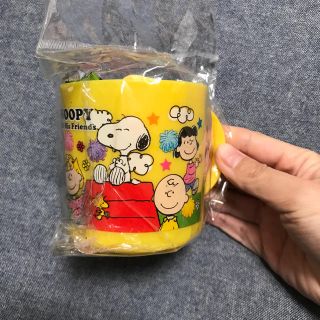 スヌーピー(SNOOPY)のスヌーピー 巾着つきコップ(マグカップ)