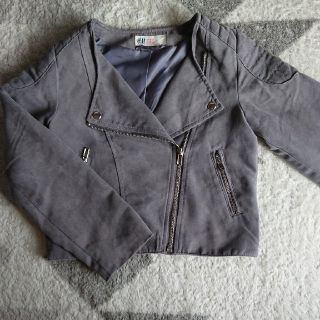 エイチアンドエム(H&M)の値下げ☆H&M キッズライダース 7～8歳☆(ジャケット/上着)