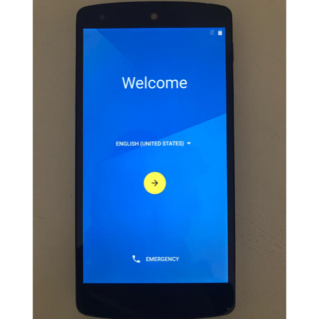 NEXUS7(ネクサス7)のNexus5 中古 スマホ/家電/カメラのスマートフォン/携帯電話(スマートフォン本体)の商品写真