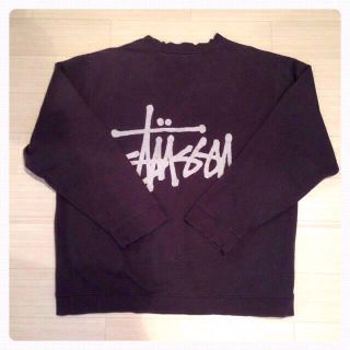 ステューシー(STUSSY)のSTUSSY ロゴスウェット(トレーナー/スウェット)