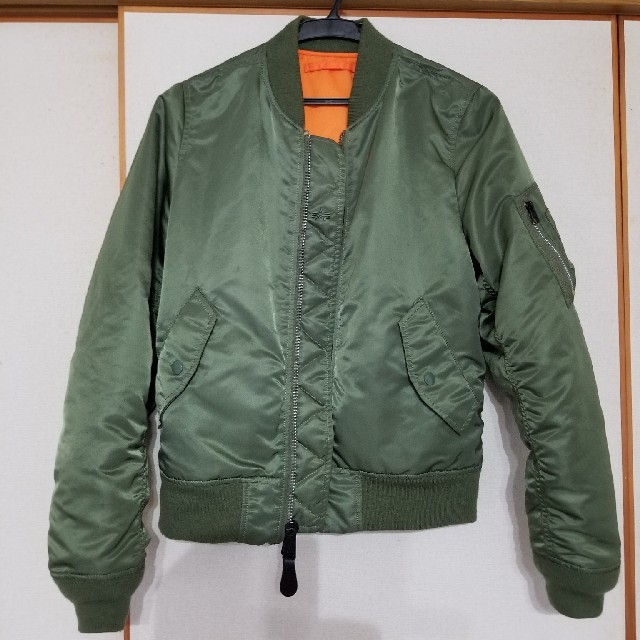 ALPHA INDUSTRIES - アルファ★ma1ブルゾンsh