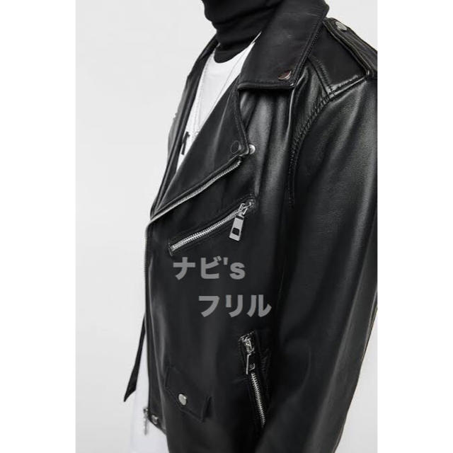 再入荷！】 新品 人気完売 ZARA MAN 本革 レザー ライダース