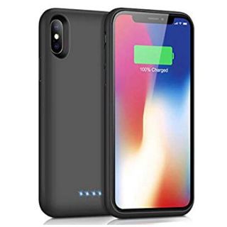 iphonexs/x/10 対応 【6500mah】 バッテリー内蔵ケース(iPhoneケース)