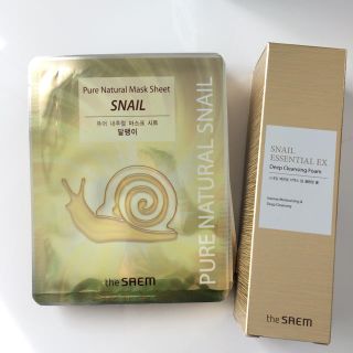 ザセム(the saem)のTHE SAEM SNAIL ESSENTIAL EX(洗顔料)