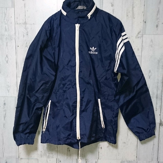 adidas - 古着 adidas アディダス ナイロンジャケット 80sの通販 by オカサ's shop｜アディダスならラクマ