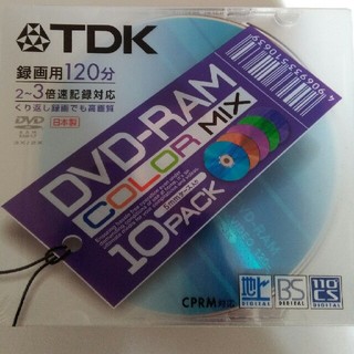 ティーディーケイ(TDK)のTDK DVD -RAM  10枚(日本製)(その他)