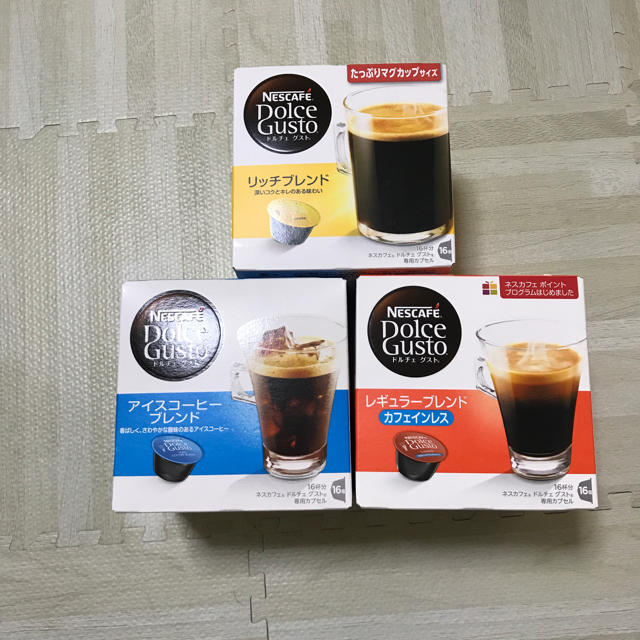 Nestle(ネスレ)の【おトク】ドルチェグスト レギュラーコーヒー（カプセル入り） 食品/飲料/酒の飲料(コーヒー)の商品写真