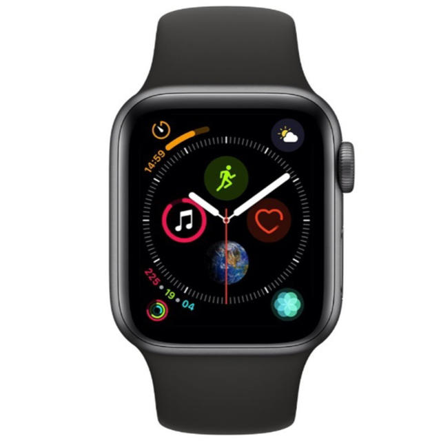 Apple Watch(アップルウォッチ)の Apple Watch Series 4 GPS 40mm スペースグレイ スマホ/家電/カメラのスマホアクセサリー(その他)の商品写真