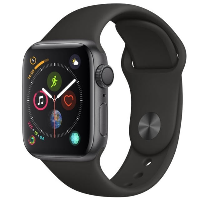 Apple Watch(アップルウォッチ)の Apple Watch Series 4 GPS 40mm スペースグレイ スマホ/家電/カメラのスマホアクセサリー(その他)の商品写真