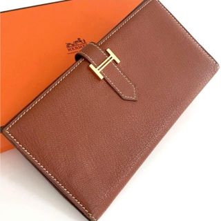 エルメス(Hermes)のHERMES ベアン 長財布(長財布)