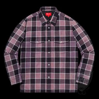 supreme Quilted Faded Plaid Shirts