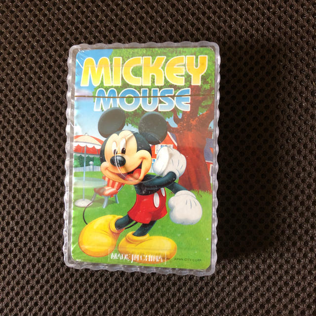 Disney(ディズニー)のミッキーマウス トランプ 新品未開封 エンタメ/ホビーのテーブルゲーム/ホビー(トランプ/UNO)の商品写真