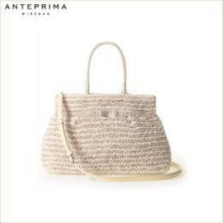 アンテプリマ(ANTEPRIMA)の美品♡ アンテプリマのワイヤーバッグ クリスタッロ フィオッコ(トートバッグ)