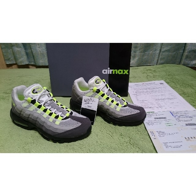 NIKE(ナイキ)のairmax95 AIRMAX95 エアマックス95 イエローグラデ 27cm メンズの靴/シューズ(スニーカー)の商品写真