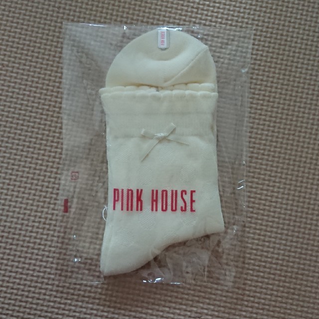PINK HOUSE(ピンクハウス)のソックス２足 ランコムセット レディースのレッグウェア(ソックス)の商品写真