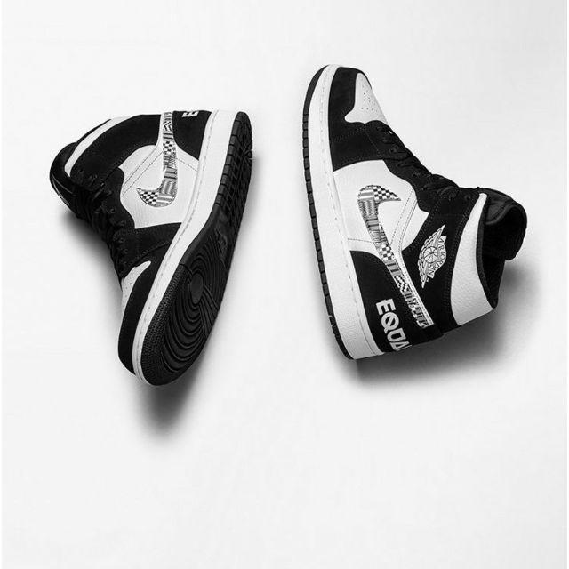 NIKE(ナイキ)のNIKE AIR JORDAN 「NEUTRAL GREY」「EQUALITY」 メンズの靴/シューズ(スニーカー)の商品写真