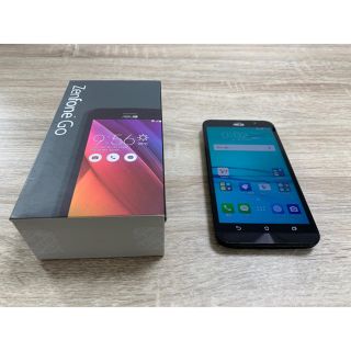 エイスース(ASUS)の美品 Zenfone Go ブラック(スマートフォン本体)