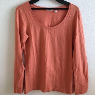 ユニクロ(UNIQLO)のUネックTシャツ(Tシャツ(長袖/七分))