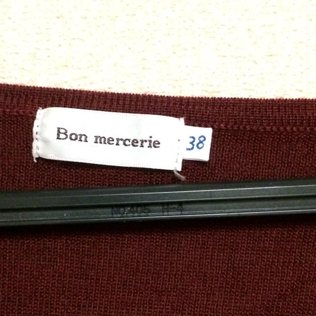 Bon mercerie(ボンメルスリー)のBon mercerie カーディガン レディースのトップス(カーディガン)の商品写真