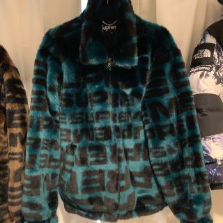 【Lサイズ】Supreme faux fur repeater bomber