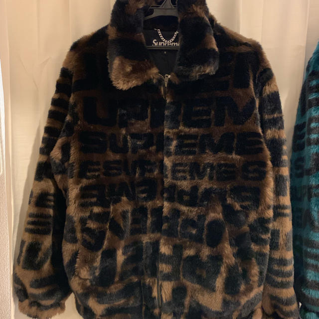 専用出品キムタク着 Supreme Faux Fur Bomber Jacket