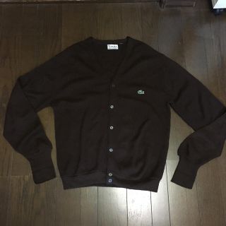 ラコステ(LACOSTE)のラコステ カーディガン  ブラウン(カーディガン)