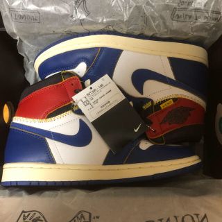 ナイキ(NIKE)の24  UNION AIR JORDAN 1 RETRO HI NRG/UN(スニーカー)