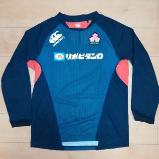 カンタベリー(CANTERBURY)のカンタベリー　ラグビー日本代表　ロングスリーブプラクティスTシャツ日本製(ラグビー)