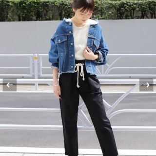 ジーナシス(JEANASIS)のJEANASIS / 新品！ノーカラーGジャン(Gジャン/デニムジャケット)