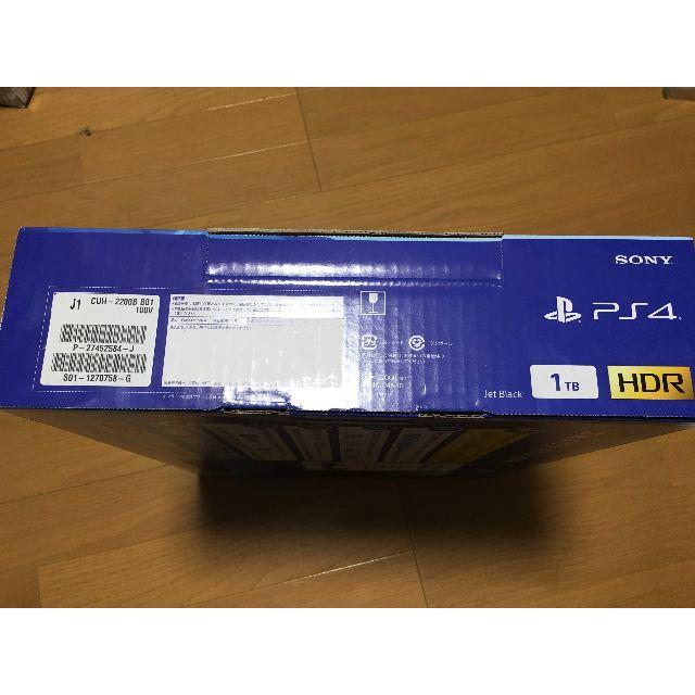 PS4 1TB 本体 新品未開封 CUH-2200BB01 2