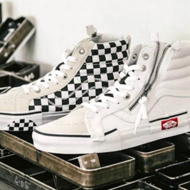 vans sk8 hi reissue cap ホワイト 28.0cm