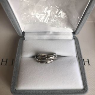 プラチナ900   ダイヤモンド三連リング(リング(指輪))